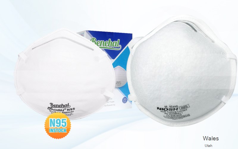 Wales Sanpete Utah UT N95 mask