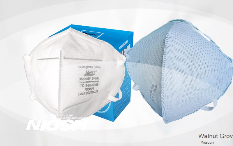 Walnut Grove Greene Missouri MO N95 mask
