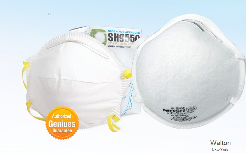Walton Delaware New York NY N95 mask