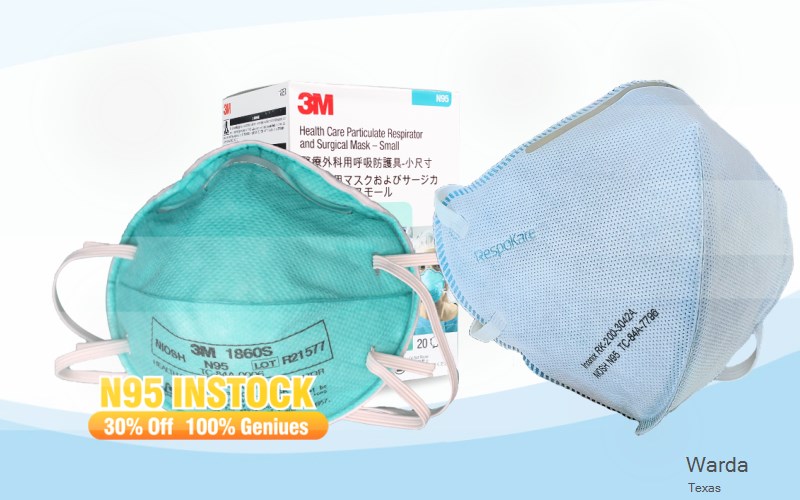 Warda Fayette Texas TX N95 mask