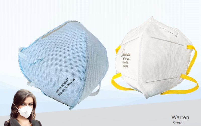 Warren Columbia Oregon OR N95 mask