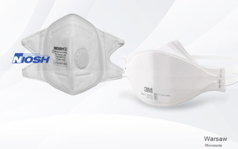 Warsaw Rice Minnesota MN N95 mask
