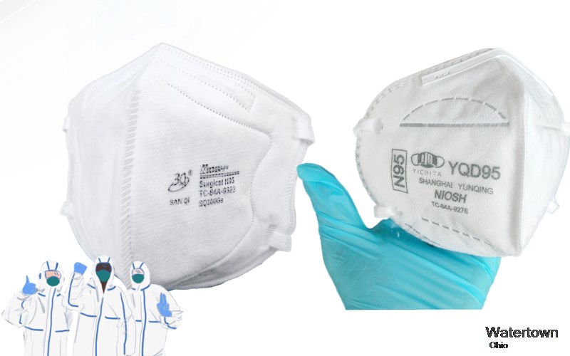 Watertown Washington Ohio OH N95 mask