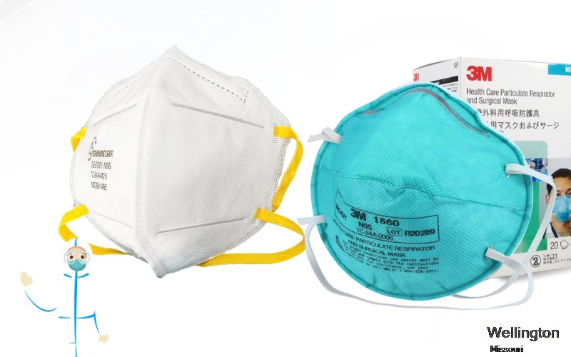 Wellington Lafayette Missouri MO N95 mask