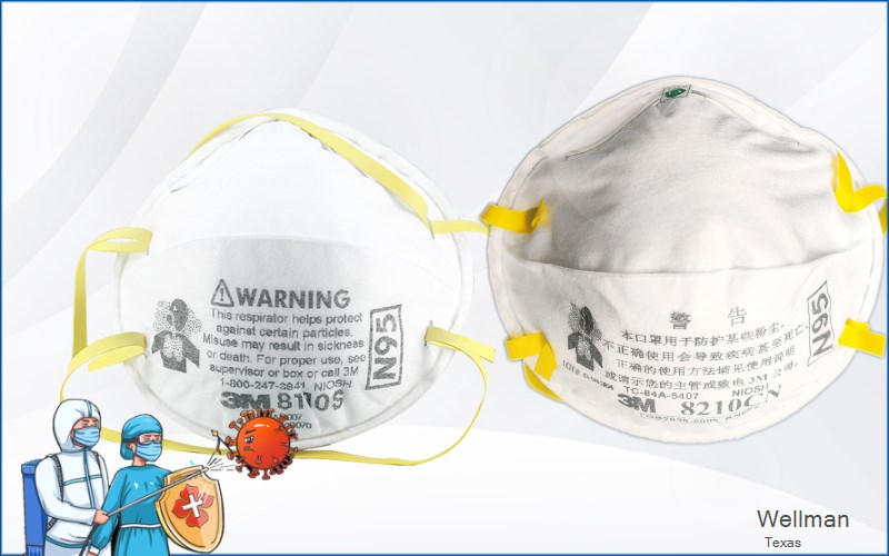 Wellman Terry Texas TX N95 mask