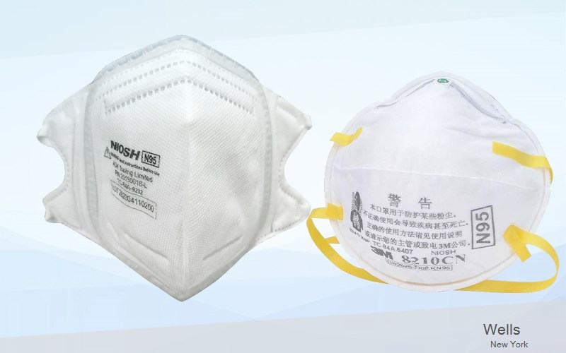 Wells Hamilton New York NY N95 mask