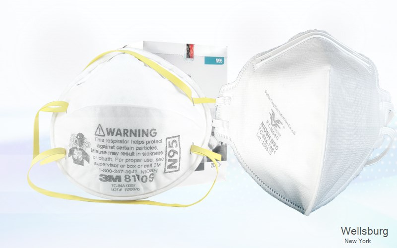 Wellsburg Chemung New York NY N95 mask