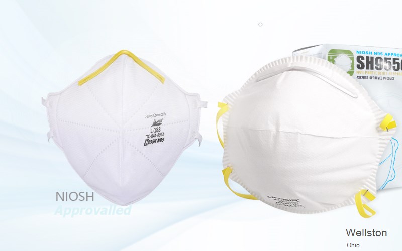 Wellston Jackson Ohio OH N95 mask
