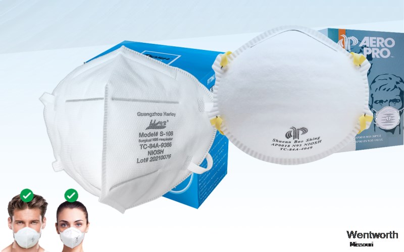 Wentworth Newton Missouri MO N95 mask