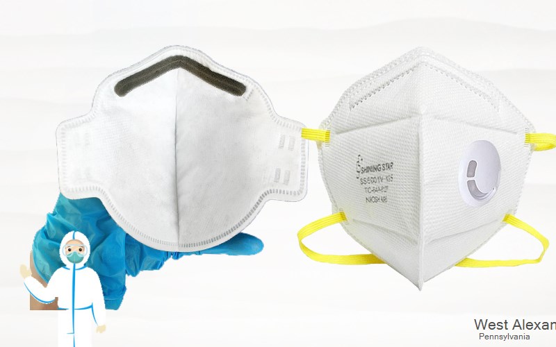 West Alexander Washington Pennsylvania PA N95 mask