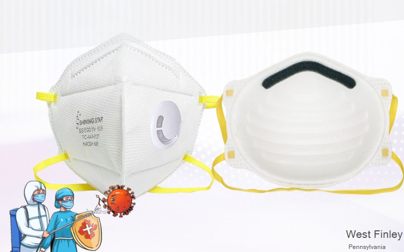 West Finley Washington Pennsylvania PA N95 mask