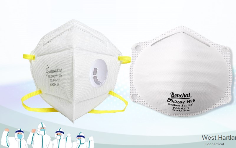 West Hartland Hartford Connecticut CT N95 mask