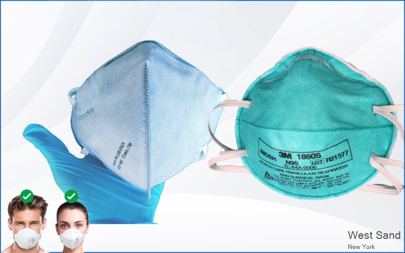 West Sand Lake Rensselaer New York NY N95 mask