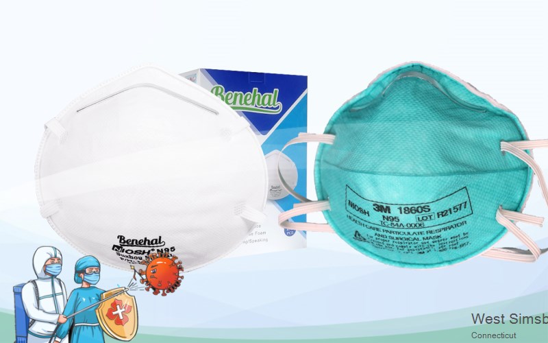 West Simsbury Hartford Connecticut CT N95 mask