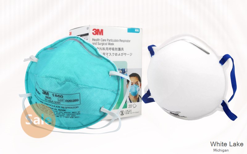 White Lake Oakland Michigan MI N95 mask