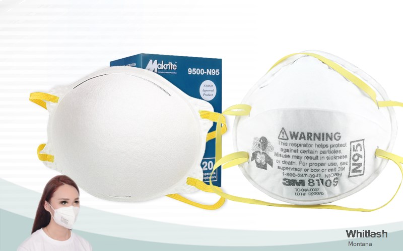 Whitlash Liberty Montana MT N95 mask
