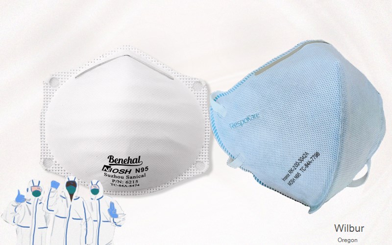 Wilbur Douglas Oregon OR N95 mask