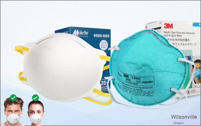 Wilsonville Clackamas Oregon OR N95 mask