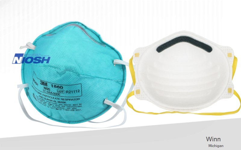 Winn Isabella Michigan MI N95 mask