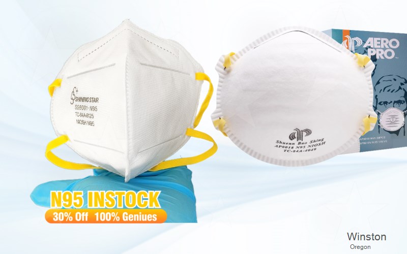 Winston Douglas Oregon OR N95 mask