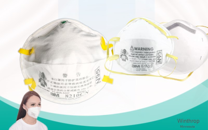 Winthrop Sibley Minnesota MN N95 mask