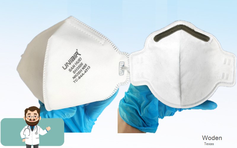 Woden Nacogdoches Texas TX N95 mask