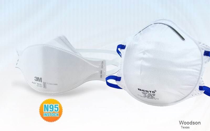 Woodson Throckmorton Texas TX N95 mask