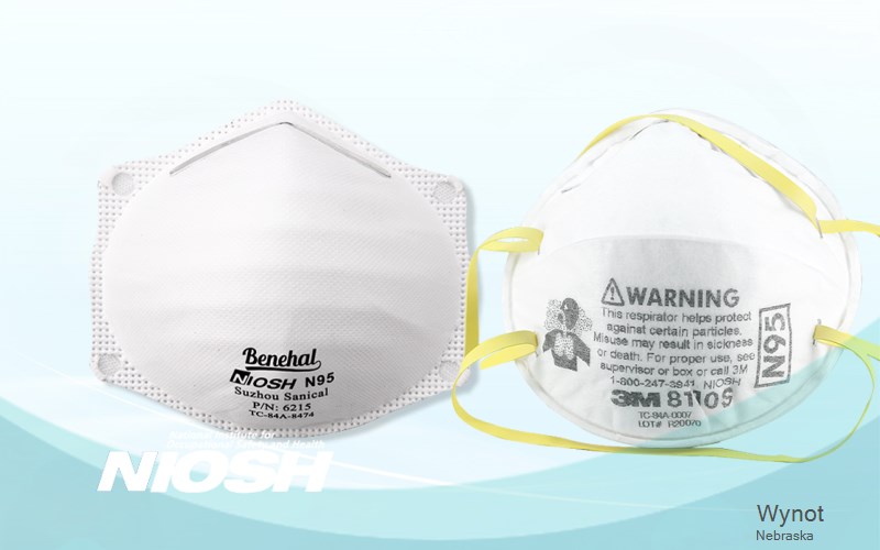 Wynot Cedar Nebraska NE N95 mask