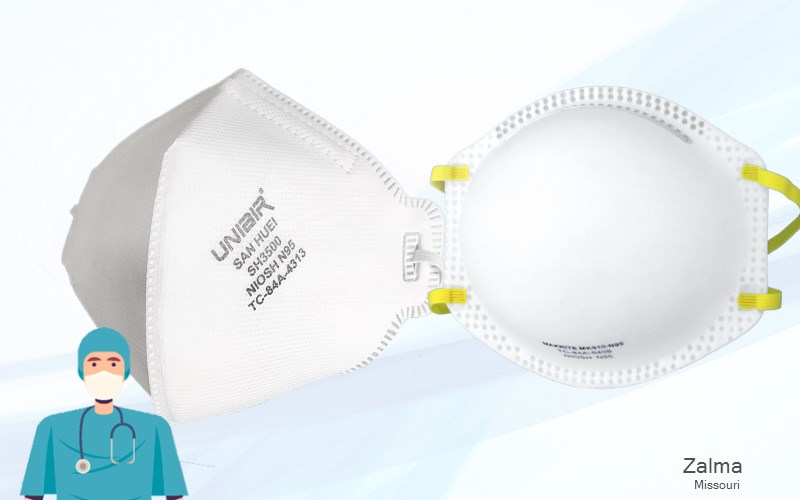 Zalma Bollinger Missouri MO N95 mask