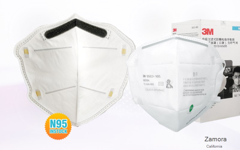 Zamora Yolo California CA N95 mask